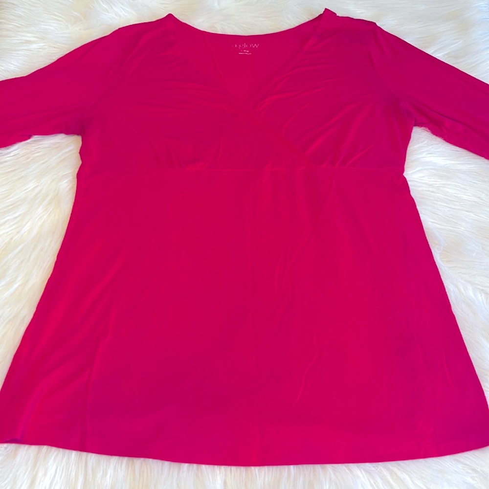 Women’s Pink Maternity Shirt